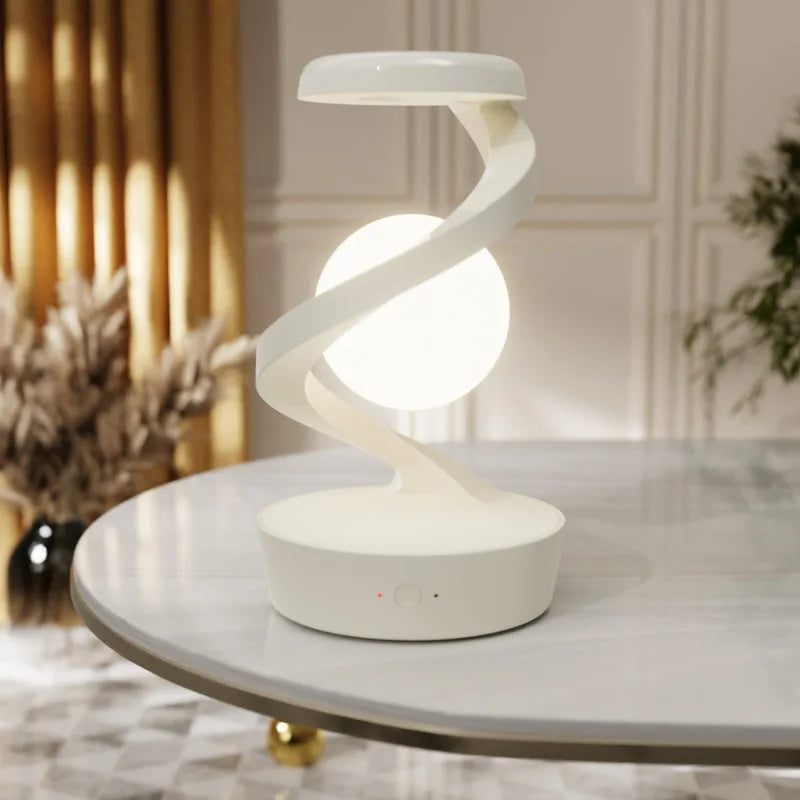 Levitating Ball Lamp with Wireless Charger